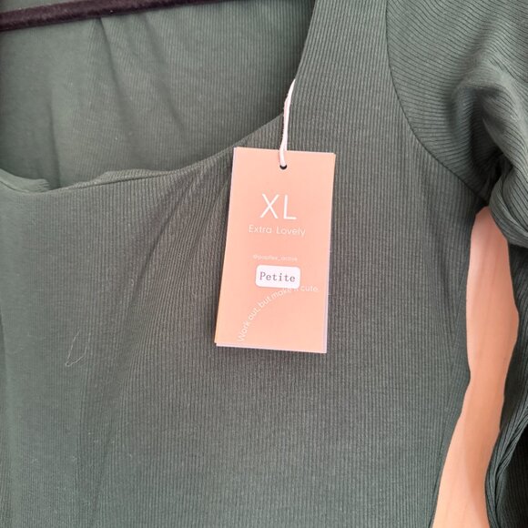 POPFLEX Dark Green Jumpsuit - Picture 2 of 3